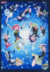 [중고] 포스터 [단품] B2 천 포스터 Aqours [러브라이브! 선샤인!! Aqours 6th LoveLive! ~KU-RU-KU-RU Rock 'n' Roll TOUR~ <OCEAN STAGE> Blu-ray Memorial
