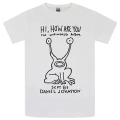 2024年最新】DANIEL JOHNSTON Hi How Are You Tシャツ BLACKの人気