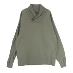 Nigel Cabourn ナイジェルケーボン 8045-00-20017 フレンチテリー ショールカラー スウェット カーキ系 46【中古】のサムネイル