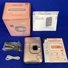 展示保証★チェキ instax mini LiPlay ハイブリッドインスタントカメラ ブラッシュゴールド INS MINI HM1 BLUSH GOLD