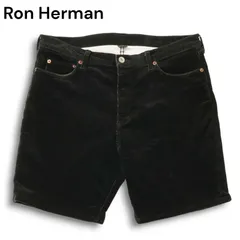 BIRDWELL ロンハーマン RHC ショートパンツ コーデュロイ 32 黒 BIRDWELL ロンハーマン RHC ショートパンツ コーデュロイ 32 黒