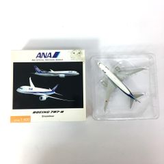 ANA 【新品・未使用】1/400スケール 787-8 エアプレーン台なし Aviation400 1/400 ANA ボーイング787-8 JA820A 模型・プラモデル