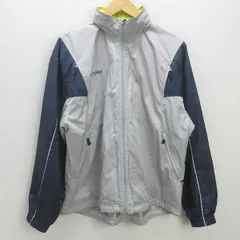 H■ヨネックス/YONEX HEAT CAPSULE ウインドブレーカージャケット【L】灰色/MENS■127【中古】