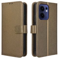OPPO Reno13 A ケース 手帳 チェック柄 手帳 ケース 【Color】ゴールド