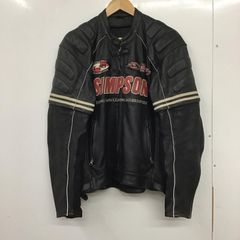 SIMPSON牛革オールレザースタジャンライダースジャケットM2001年モデル SIMPSON牛革オールレザースタジャンライダースジャケットM2001年モデル