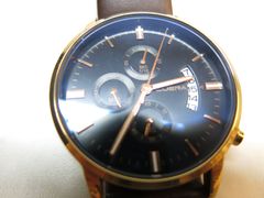 MER670 ジャンク品　不動　CLENA クラリティーブラン レザーブラン 腕時計
