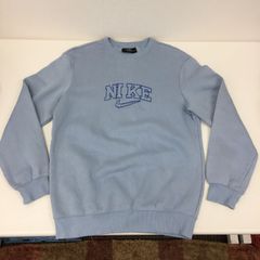 S　NIKE ナイキ　H＆Ｍ スウェット　水色　輸入　古着