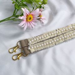 【アウトレット価格】No. 6 スマホショルダー/カメラ ストラップ インド刺繍リボン