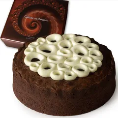 魔法洋菓子店ソルシエ チョコレートケーキ ガトーショコラ クラシック 6号 直径17cm 6人～8人分 約450g 【単品（飾り無し）】 誕生日ケーキ クリスマスケーキ スイーツ ケーキ チョコ ホールケーキ