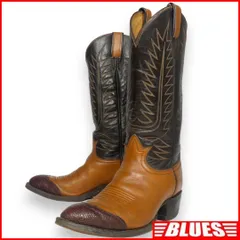 【最終お値下げ】 トニーラマ ウエスタンブーツ7E パイソン レザー USA製 楽天市場】古着 80'S トニーラマ Tony Lama 黒タグ ウエスタン