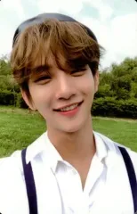 【中古】コレクションカード(男性) SEVENTEEN/JOSHUA(ジョシュア)/衣装白・帽子・両手下げ・裏面緑/CD「3RD Album ： An Ode(Hope ver.)封入特典フォトカード