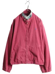 【お得なクーポン配布中!】 90s USA製 ポロ ラルフローレン コットン スイングトップ ジャケット メンズ XL 古着 90年代 オールド ブルゾン ジップアップ 大きいサイズ