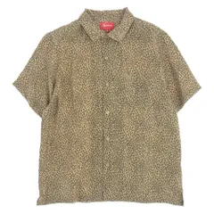 2023年最新】supreme leopard silk s/s shirt tanの人気アイテム