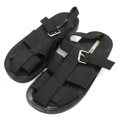 【新品未使用タグ付】 ZARA (ザラ) グルカサンダル フラット ブラック ZARA - ザラ グルカサンダル フラットサンダル スウェード 靴