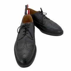 トムブラウン THOM BROWNE シボ レザー ウイングチップ シューズ  メンズ US：7 のサムネイル