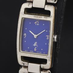 SEIKO 1400-6440 ブルー文字盤 レトロ ヴィンテージ 新品電池 - メルカリ