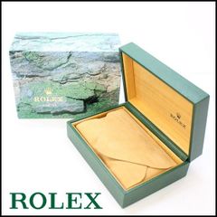 ROLEX純正BOX まくら  ロレックス コケと岩肌 外箱 内箱 2000年頃～2005年頃 BOX