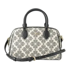 新品 ケイトスペード kate spade ハンドバッグ ダッフル クロスボディ ブラックマルチ