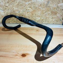 【美品】 FSA SL-K COMPACT カーボン c-c400mm ドロップ ハンドル carbon 229g 40cm エフエスエー 軽量 31.8 ロードバイク クリーニング済