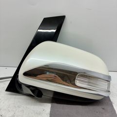 トヨタ 20系 ANH20 ANH25 アルファード ヴェルファイア ドアミラー サイドミラー 左側 助手席側 L ウィンカー 9P 9ピン ホワイト 白 070 P70929