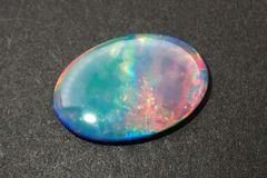 ダブレットオパール（張り合わせ石） 6.100ct 約12×18mm ソーティング付き！