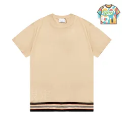 【今日WTO】BURBERRY Classic Patchwork Knit Short-Sleeve T-VX87