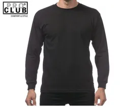 【新品】プロクラブ PRO CLUB【コンフォート】長袖Tシャツ:119 Comfort Long Sleeve T-Shirts【ホワイト、ブラック、グレー】【送料無料！】