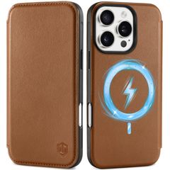 【数量限定】サドルブラウン 5G 6.3インチ 2024年発売 スマホケース プロ対応 プロ対応 16 16 アイホン 全面保護 [RFIDブロッキング] 衝撃吸収 マグネット内蔵 カード収納 スマホカバー あいふぉん 本革 手帳型 ケース 対応 Pro iP