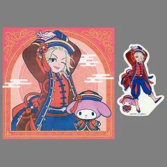 【中古】グッズセット 佐野万次郎(マイキー)＆マイメロディ ポストカード＆ステッカーセット 「DMMスクラッチ!×ハピチャンクジ 東京リベンジャーズ×サンリオキャラクターズオンラインクジ」 E-2賞