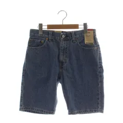 リーバイス Levi's 505 レギュラーショーツ REGULAR SHORTS ハーフパンツ ショートパンツ デニム ストレッチ ジップフライ W29 S インディゴ 青 ブルー /XZ