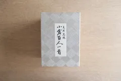 尾形光琳 小倉百人一首【限定1400部／第・・番】未使用品・桐箱入 尾形光琳 小倉百人一首【限定1400部／第・・番】未使用品・桐箱