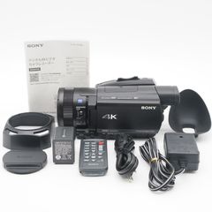 ほぼ未使用品!通電10時間未満!!□ほぼ新品□ SONY 4K ビデオ
