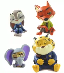 【中古】トレーディングフィギュア 全4種セット 「肩ズンFig. ズートピア」