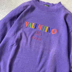 VALENTINO ヴィンテージ ロゴ刺繍 クルーネック スウェット ヴァレンティノのサムネイル