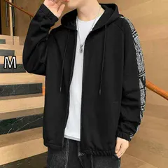 [M]春 コーデ メンズ 用 服 シンプル ファッション オシャレ 大人 かっこいい 紳士服 スポーツ カジュアル フード付き ジャケット カーディガン セーター ジッパー  カジュアル 通勤スタイル 重ね着コーデ ゆったりシルエット 軽アウター