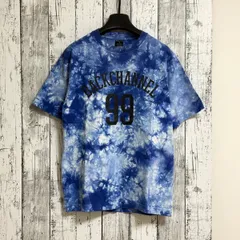 Back Channel バックチャンネル ブルー系　青系 タイダイ 半袖Tシャツ　Mのサムネイル