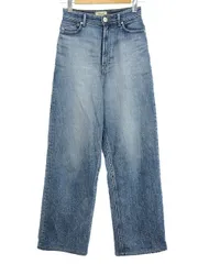 新品タグ付 Yanuk Joan ライトブルー　24インチ ルーズストレート