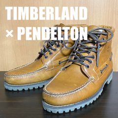 Timberland × Pendelton 7EYE AUTHENTIC US10 ベージュ