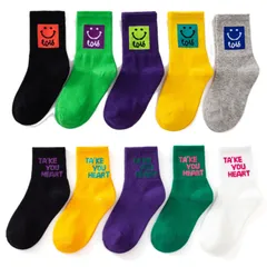 11.0-13.0 cm_1.カラフル [GLASS FROG 子供用靴下 10足セット 男の子 女の子 キッズ ソックス (カラフル S,11-13cm)