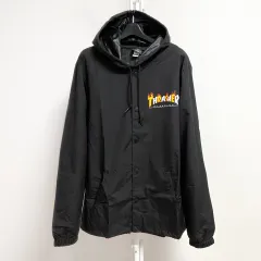 2025年最新】THRASHER フード付きコーチジャケット FLAMEの人気