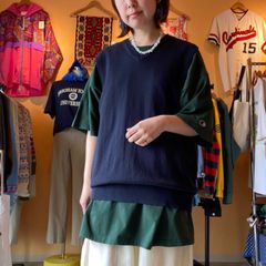 “NAUTICA” ブラック　ニット　ベスト