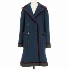 エトロ ETRO パイピング チェスターコート ジャケット 長袖 42 ネイビー 紺 172-14810-0524 国内正規のサムネイル