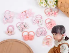 新品 BIANHUAN ヘアゴム 子供 キッズ おしゃれ ヘアアクセサリー ベビー 髪ゴム 痛くない ゴム 髪 子供 リボン 女の子 子供用ヘアゴム 幼児 ヘアゴム 赤ちゃん ヘアアクセ 髪飾り 子ども 20点セット ベビー髪ゴム おしゃれ かわいい 保育園