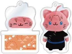 【中古】キーホルダー 神威 「銀魂 withCAT photograph Ver. おやすみスライドアクリルキーホルダーコレクション」
