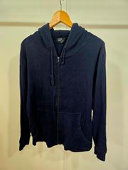 one step up plus ジップパーカー ネイビー ヴィンテージ メンズ 古着
