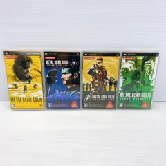 ◆【PSP】 METAL GEAR SOLID シリーズ 4本セット 中古品◆
