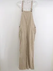 ◇ CIAOPANIC チャオパニック コーデュロイ サロペット サイズM ライトベージュ レディース P  【1302200012845】