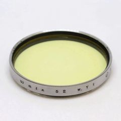 【美品】レンズフィルター Walz 52mm w.Y1 SY44・2