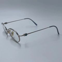 FENDI フェンディ 眼鏡 メガネ レンズ度あり シルバー ブルー　5007