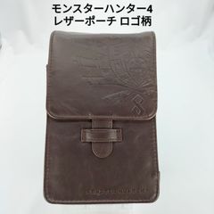 【良品】モンスターハンター4 レザーポーチ レザーバッグ